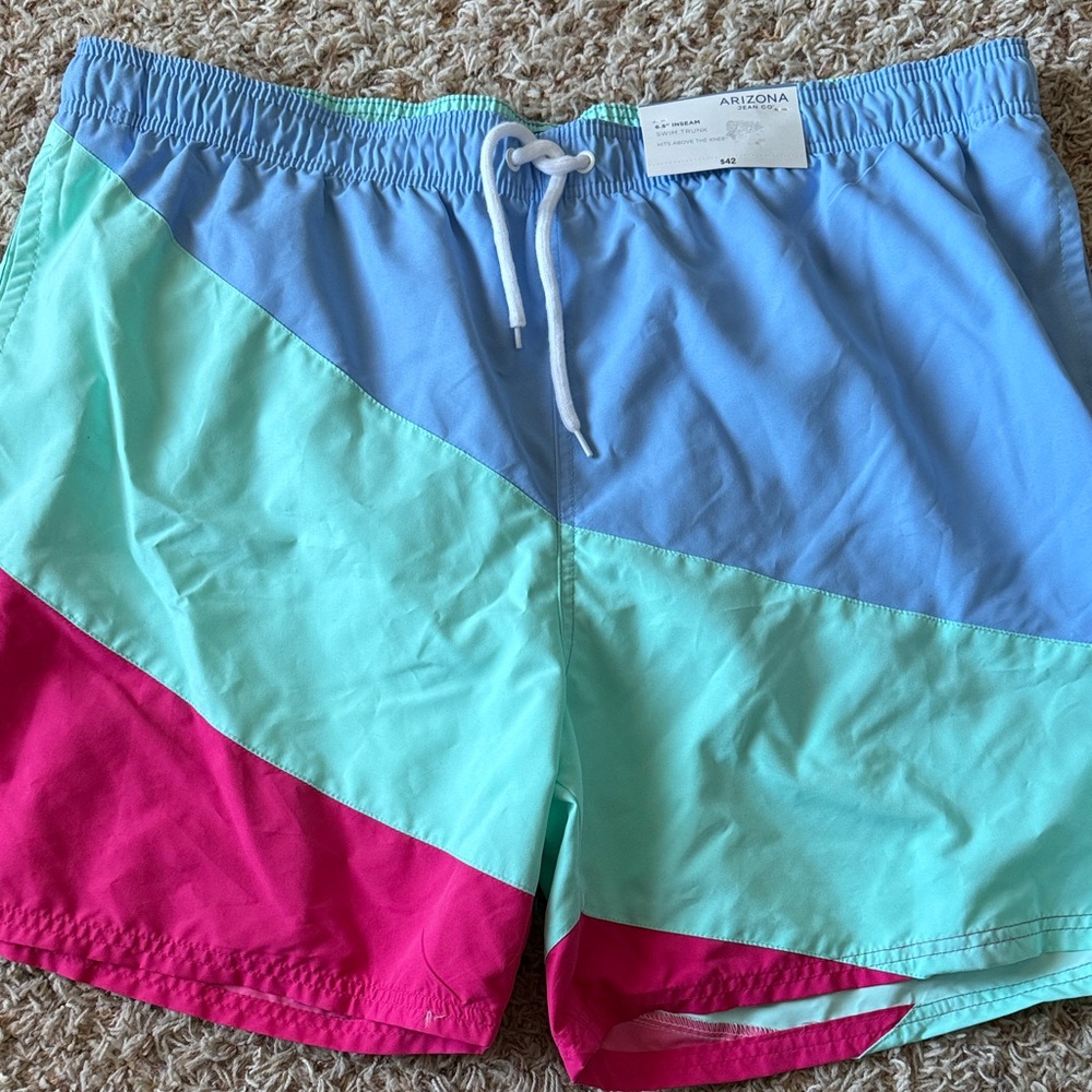 Men’s Colorblock Swim Shorts